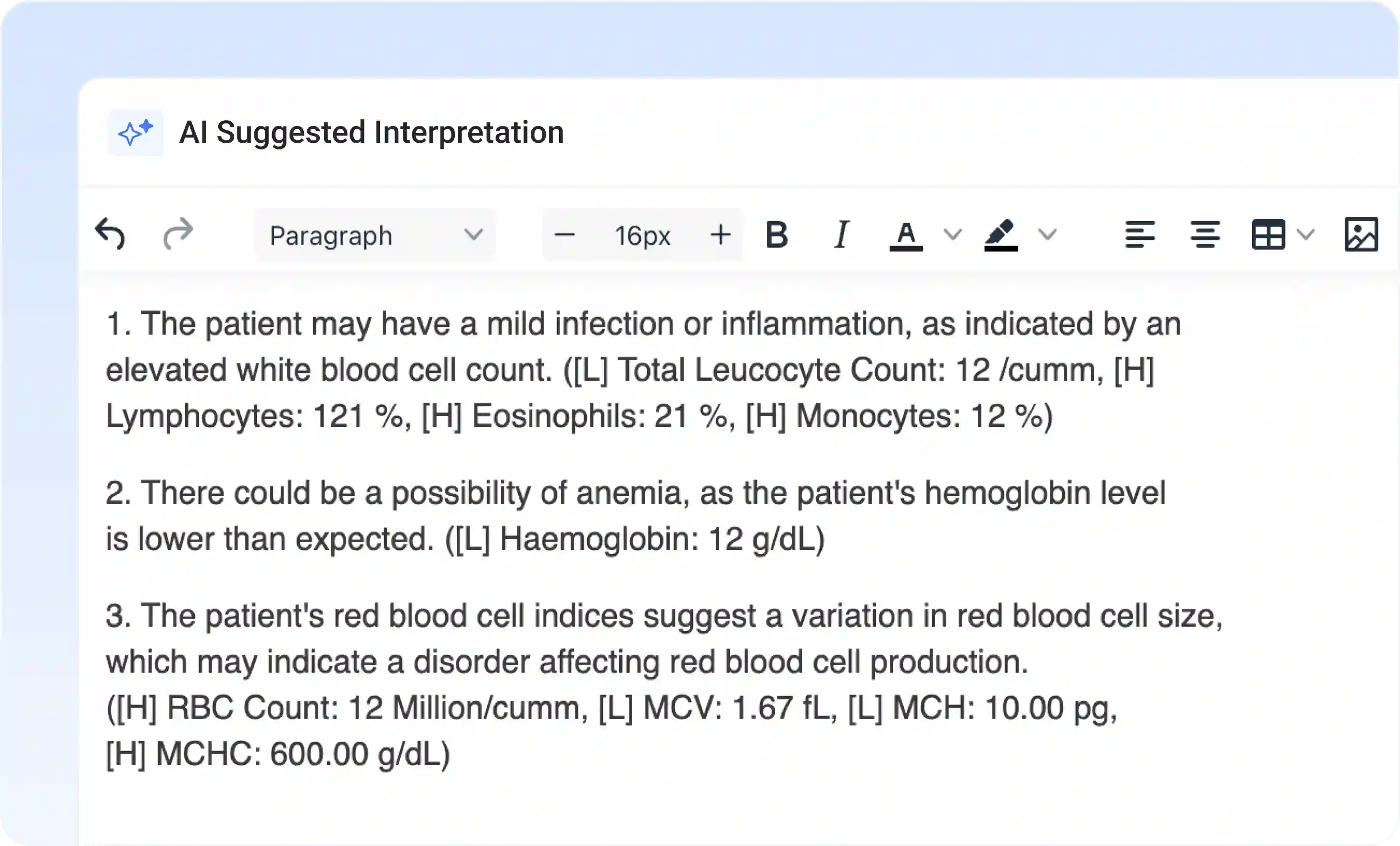 AI Interpretation